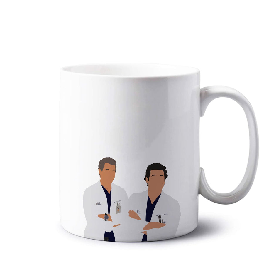 Two Doctors Arm Crossed - Grey's Anatomy Mug
