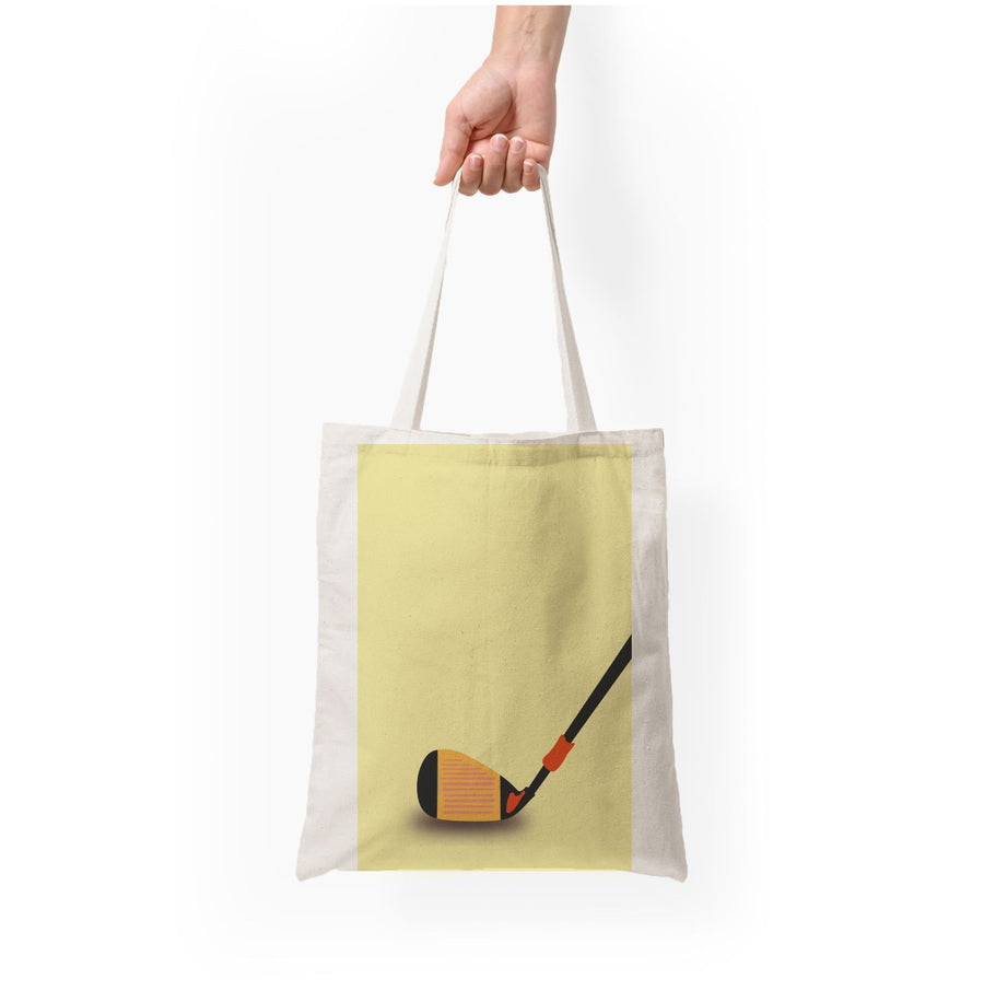 Gold Wedge - Golf Tote Bag