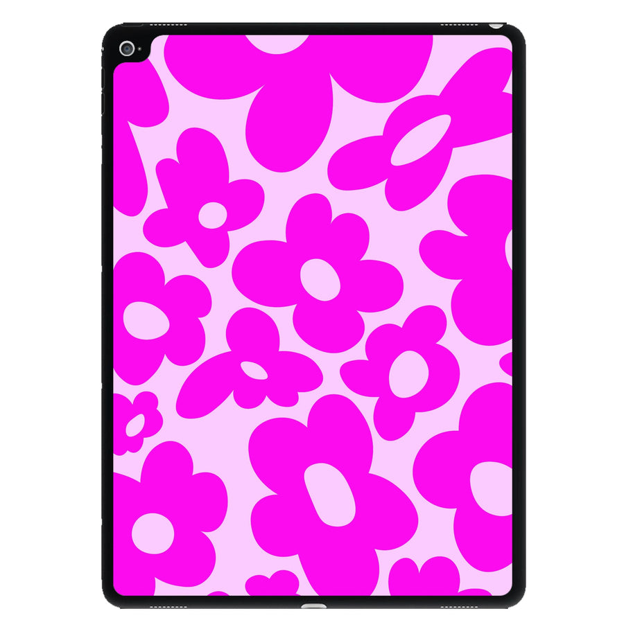 Pink Flowers - Trippy Patterns iPad Case