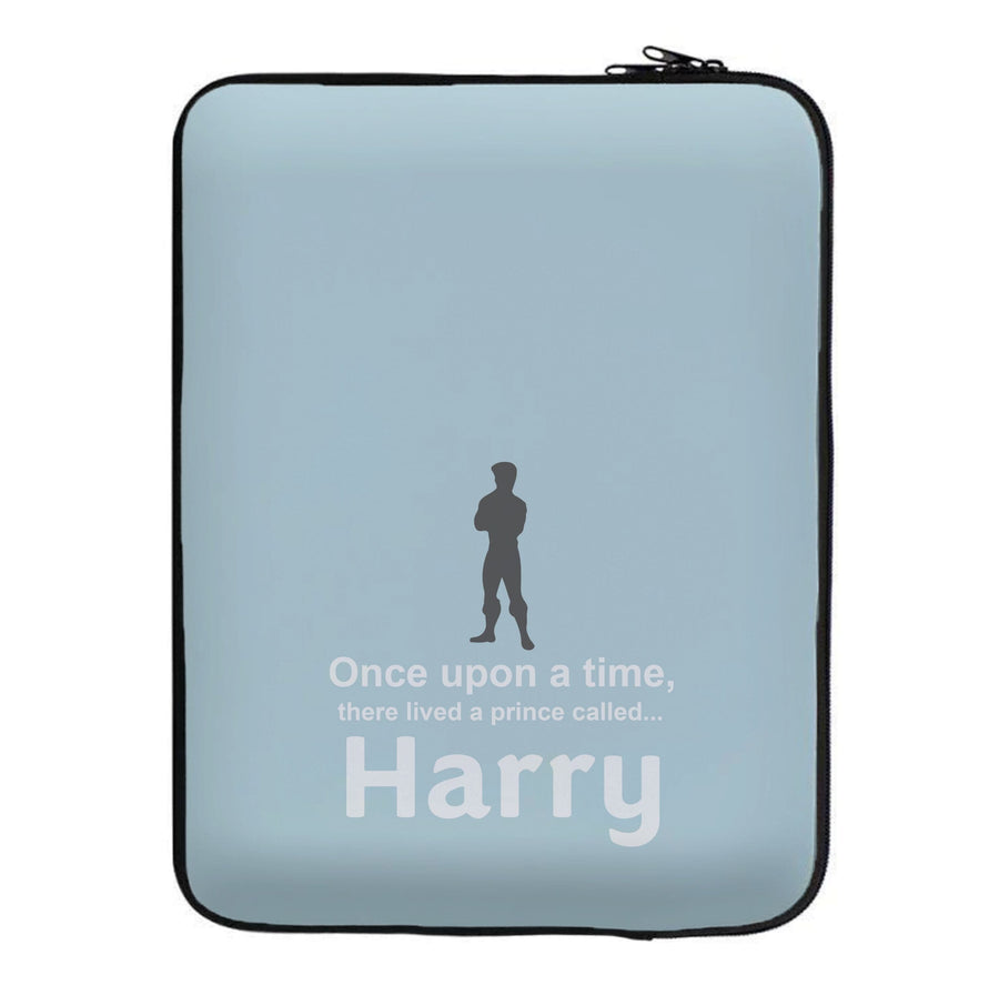 Once Upon A Time There Lived A Prince - Personalised Disney  Laptop Sleeve