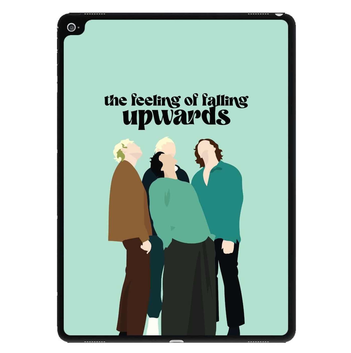 The Feeling Of Falling Upwards - 5 Seconds Of Summer  iPad Case