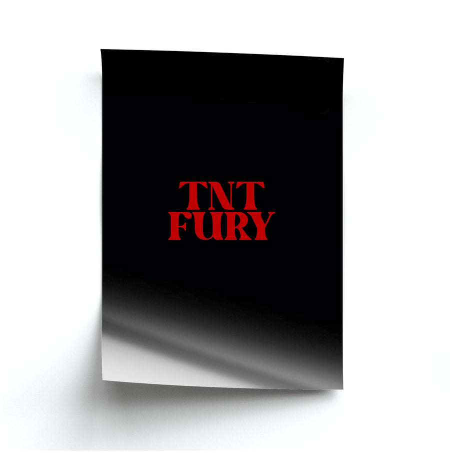 TNT Fury - Tommy Fury Poster