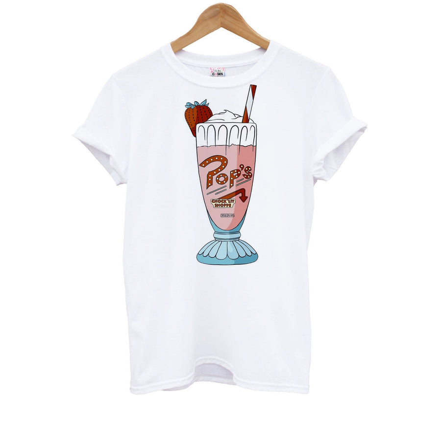Pop's Chock'lit Shoppe Milkshake - Riverdale Kids T-Shirt