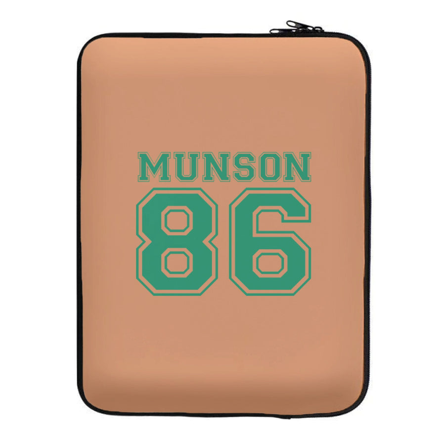 Eddie Munson 86 - Orange Laptop Sleeve