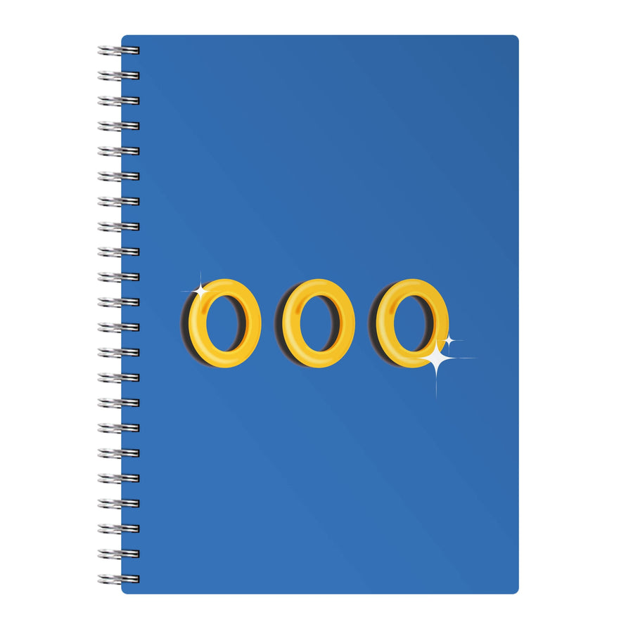 Gold Rings - Sonic Notebook