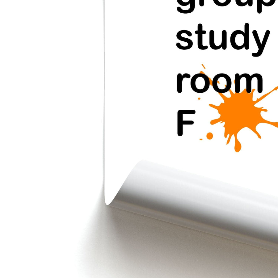 Group Study Room F - Community Poster