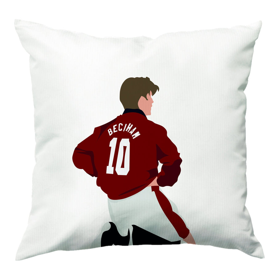 David Beckham - Football Cushion