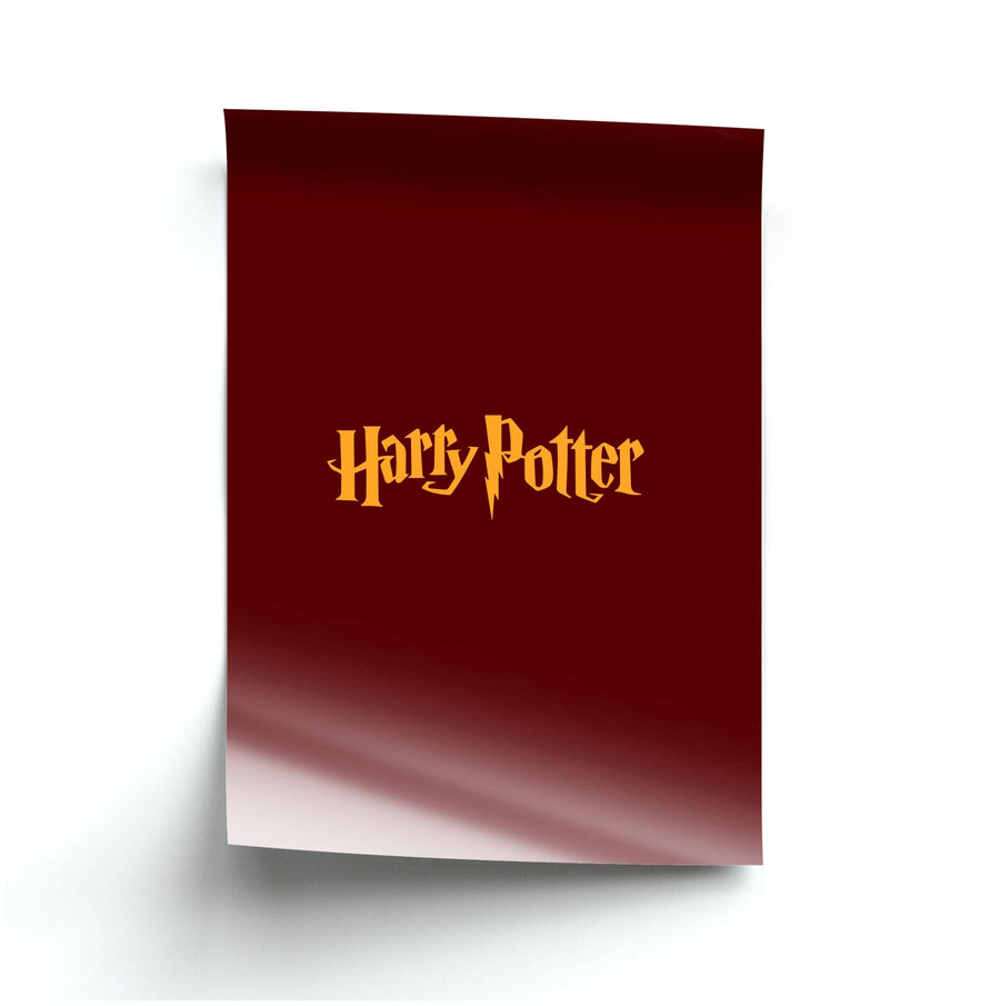 Game Typography - Hogwarts Legacy Poster