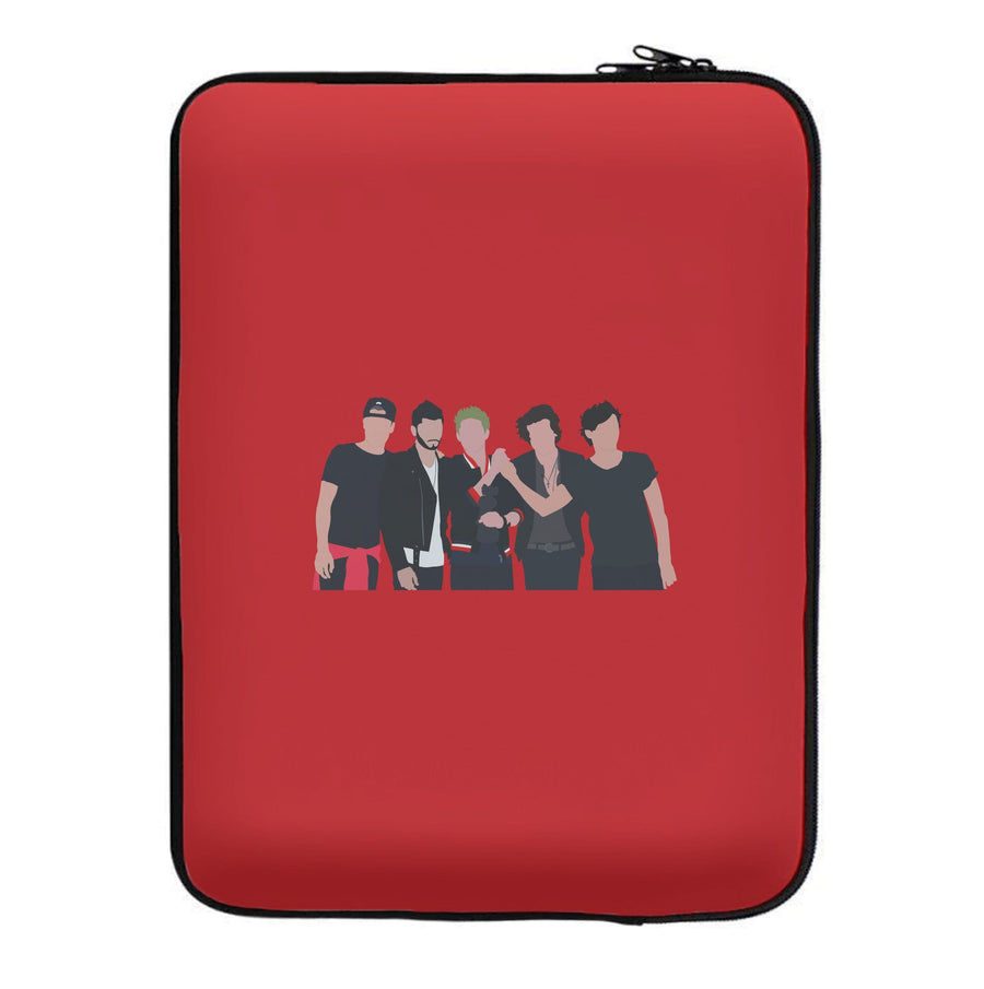 The Crew - One Direction Laptop Sleeve