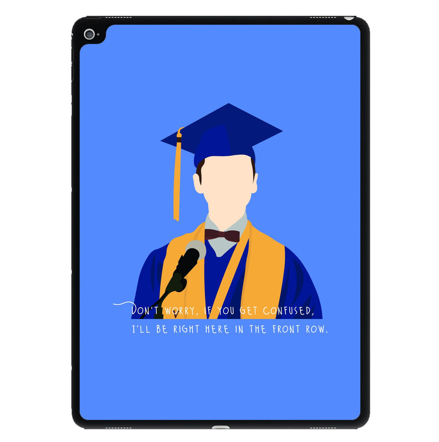 I'll Be Right Here In The Front Row - Young Sheldon iPad Case