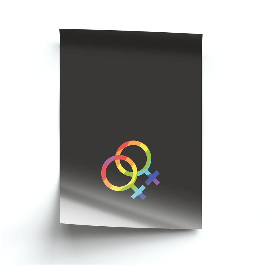 Gender Symbol Female - Pride Poster