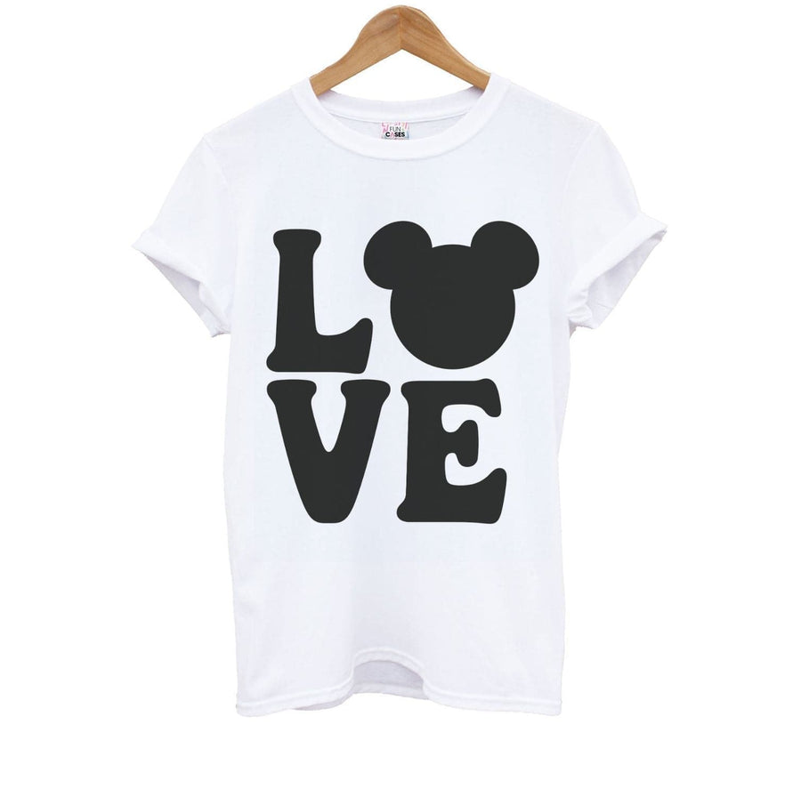 Mickey Mouse Love - Disney Valentine's Kids T-Shirt