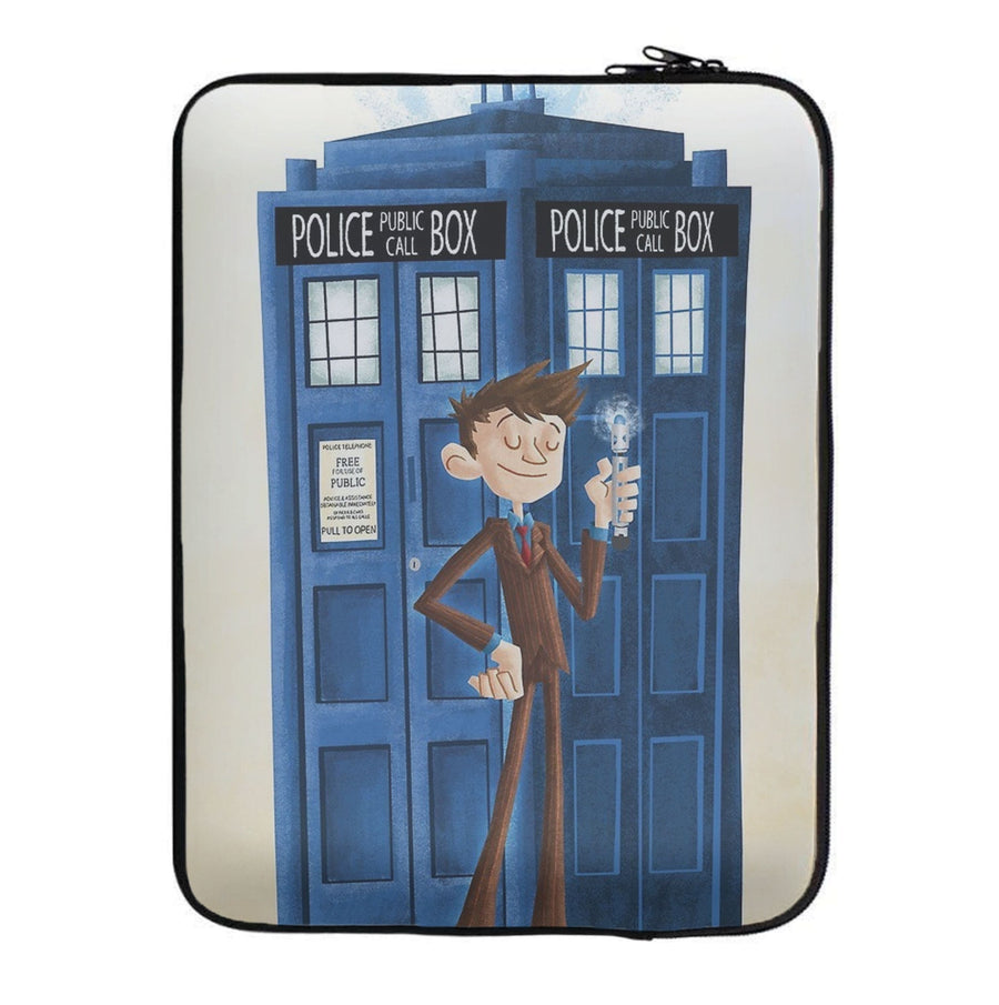 The Tenth Doctor - Doctor Who Laptop Sleeve