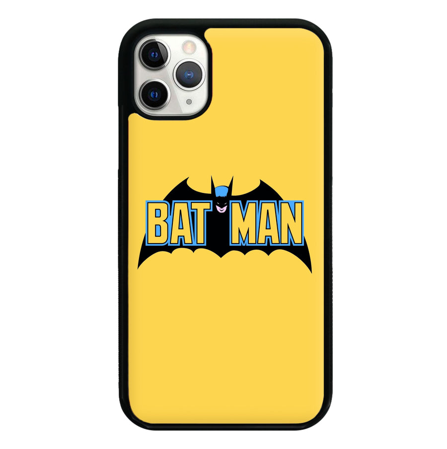 Yellow Batman Logo Phone Case