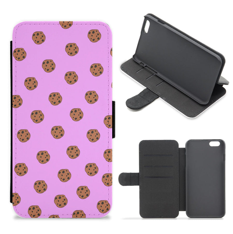 Cookies - Biscuits Patterns Flip / Wallet Phone Case