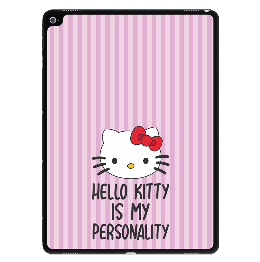 Hello Kitty Is My Personality - Hello Kitty iPad Case