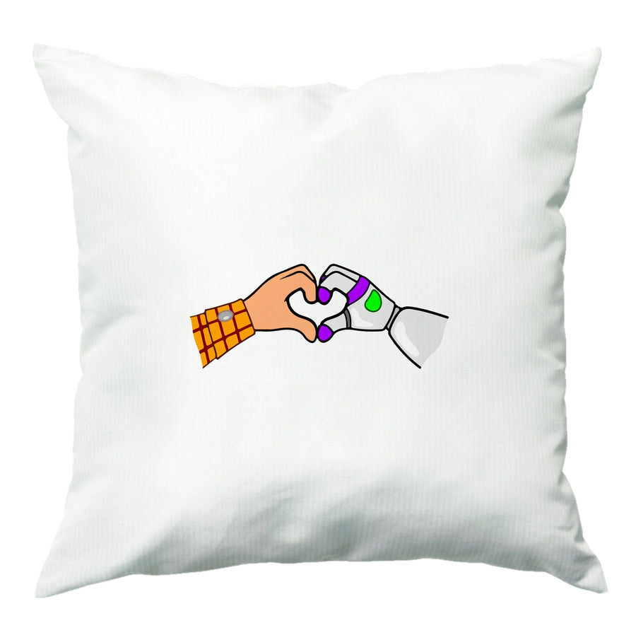 Woody And Buzz Love - Disney Cushion