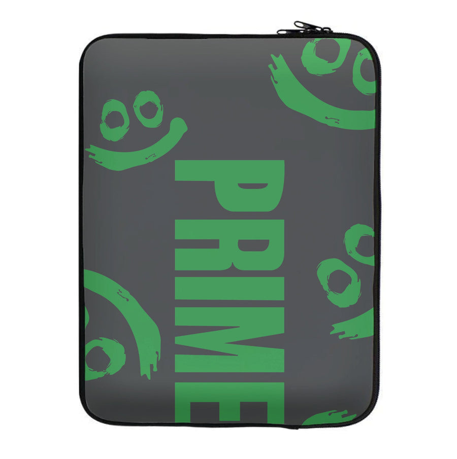 Prime - Green And Black Laptop Sleeve