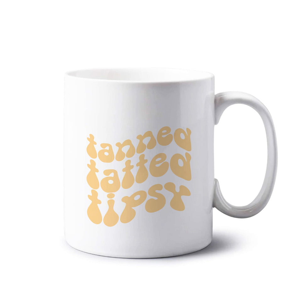 Tanned Tatted Tipsy - Summer Quotes Mug