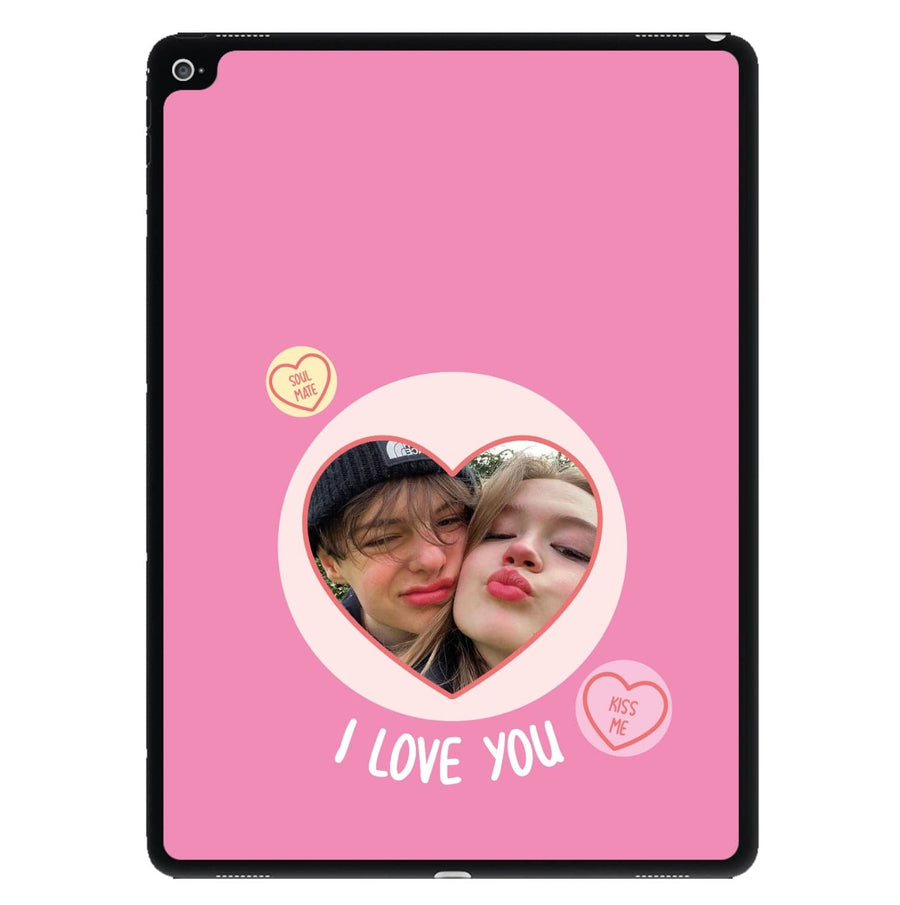 I Love You - Personalised Couples iPad Case