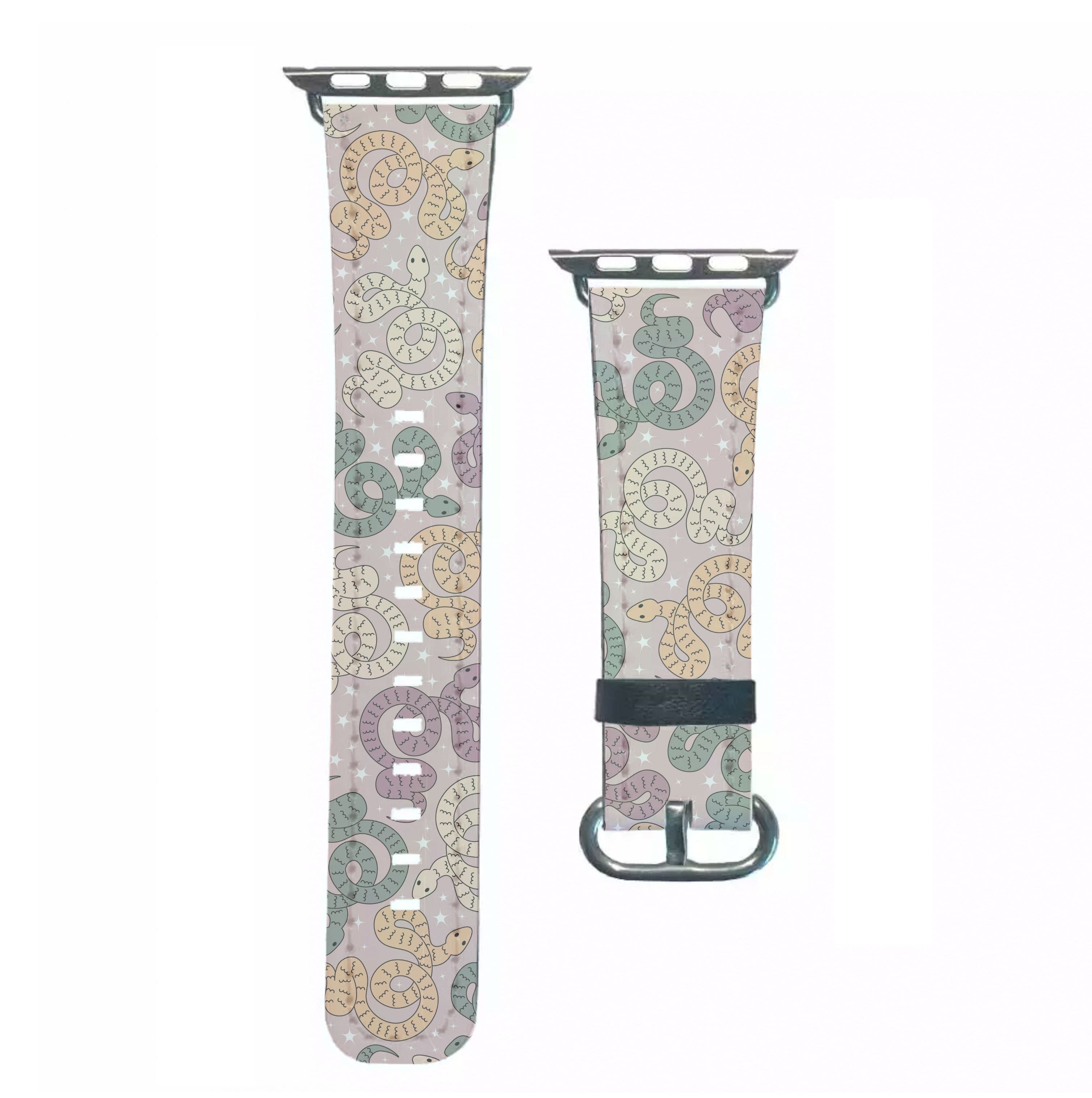 Snakes And Stars - Western Apple Watch Strap