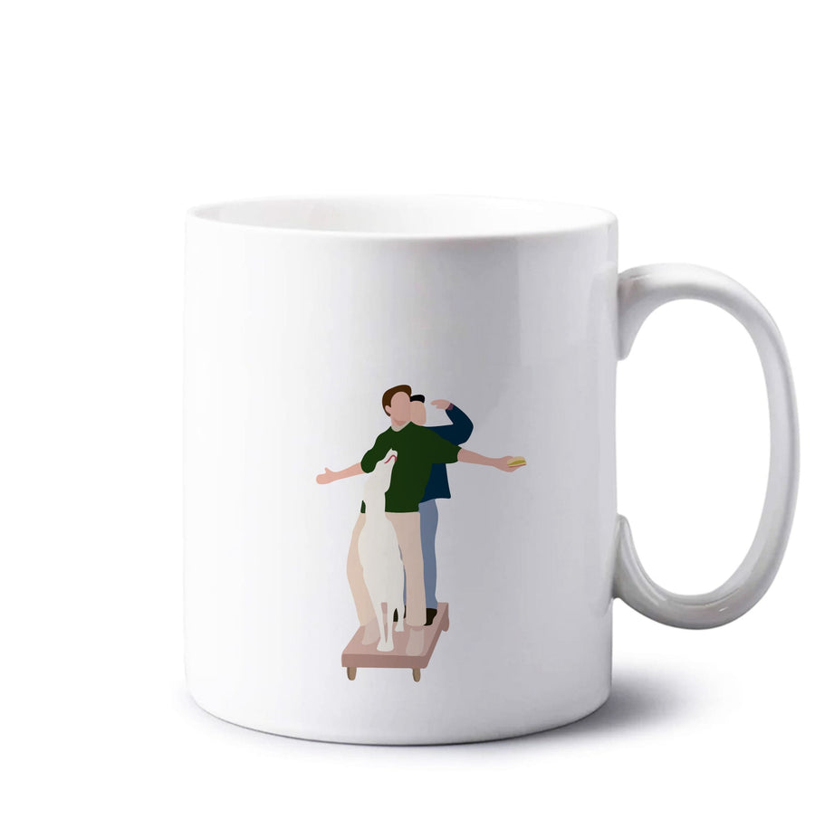 Two Men And A Dog - Friends Mug