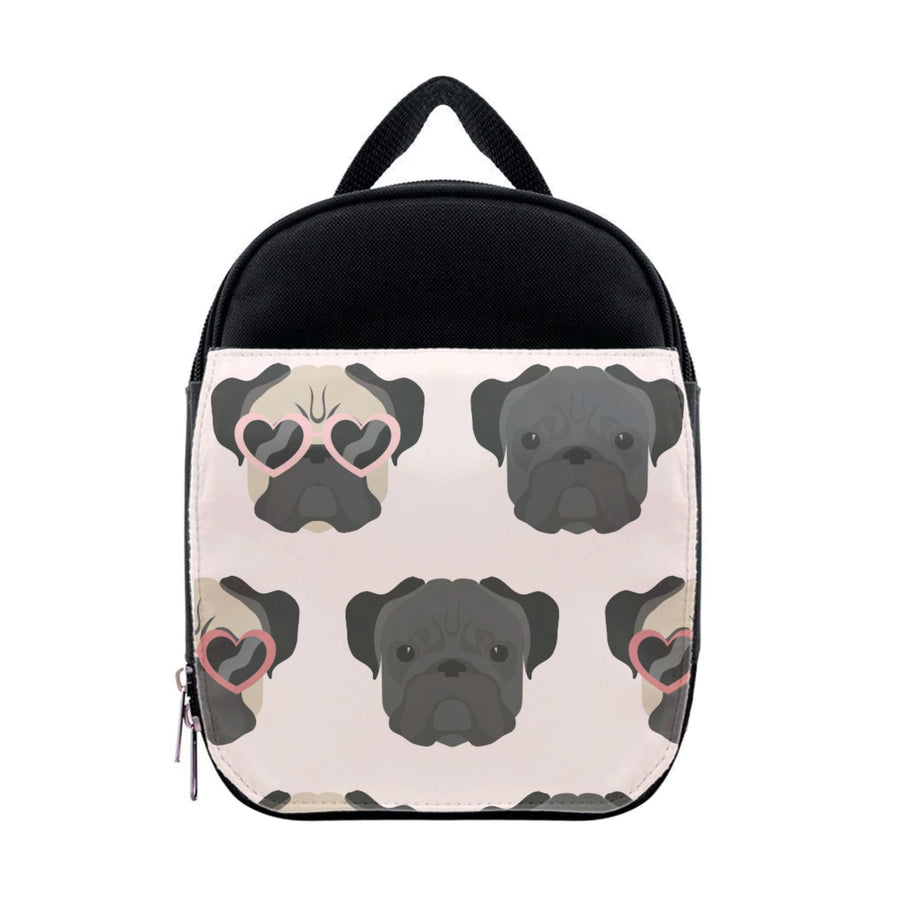 Sunny Pug Life - Dog Pattern Lunchbox