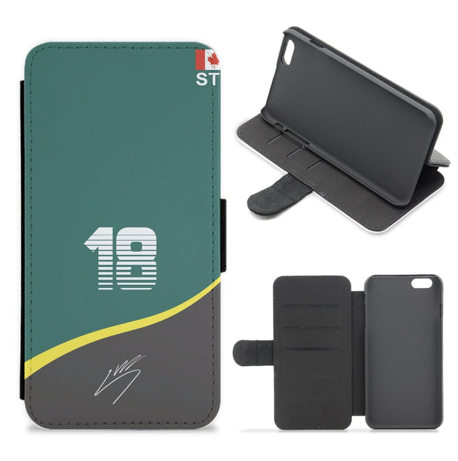 Lance Stroll - F1 Flip / Wallet Phone Case