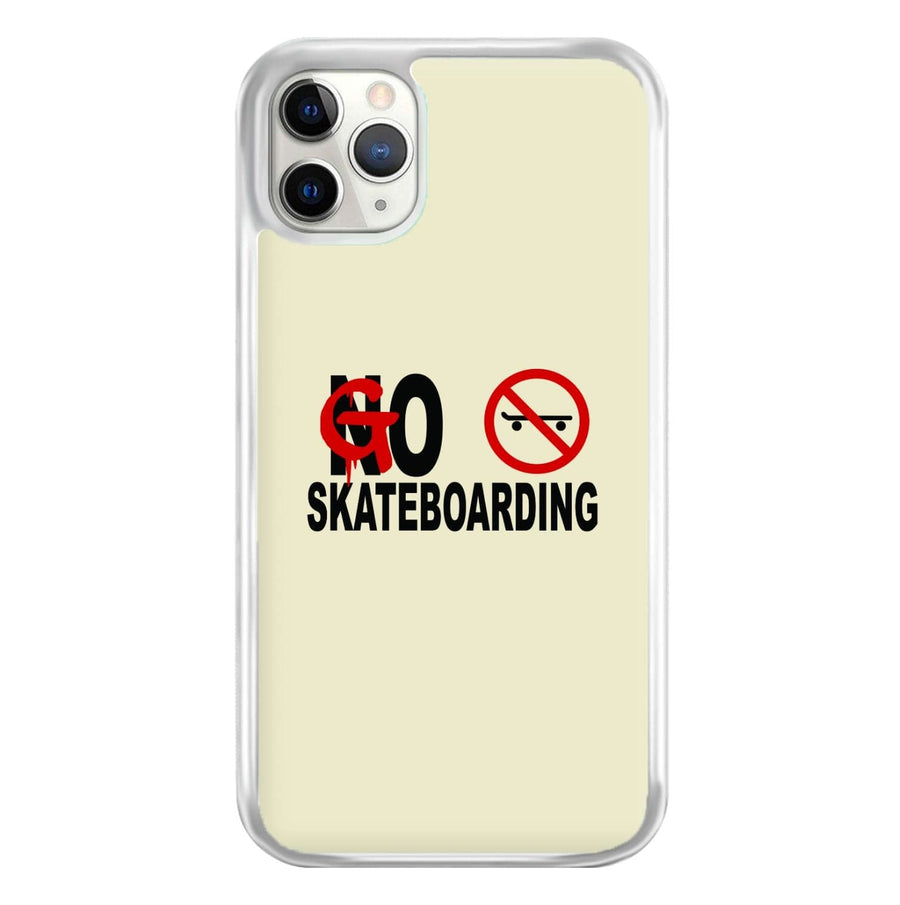 Go Skateboarding - Skate Aesthetic  Phone Case