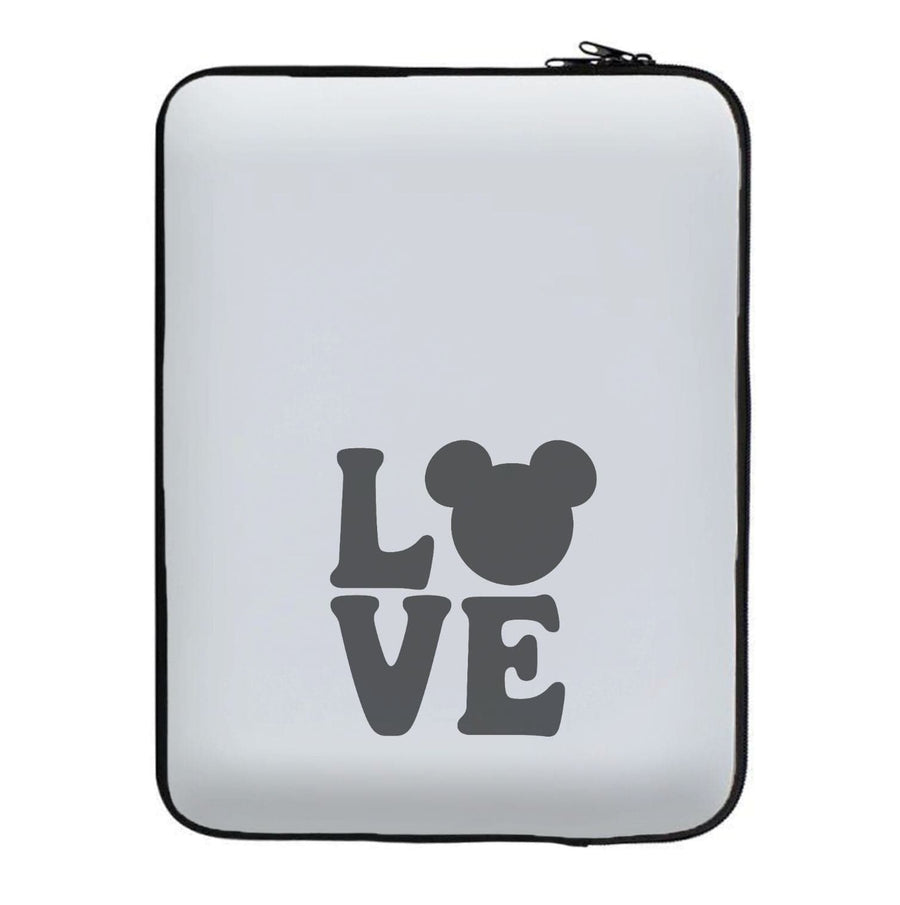 Mickey Mouse Love - Disney Valentine's Laptop Sleeve