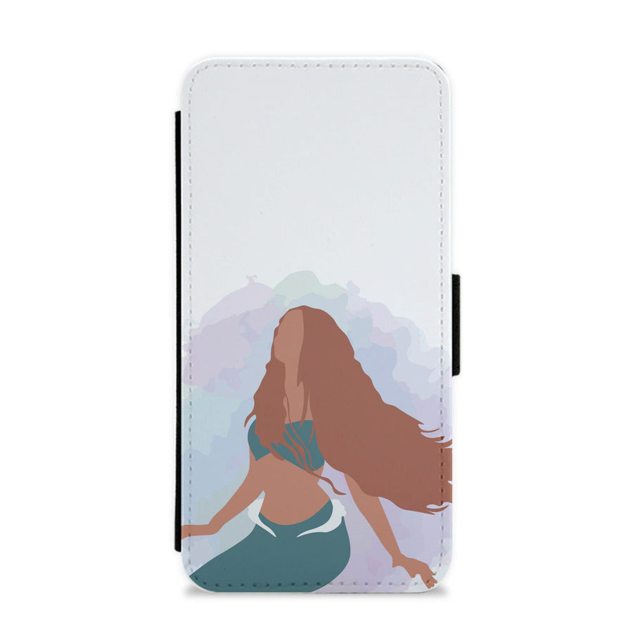 Ariel Watercolour - The Little Mermaid Flip / Wallet Phone Case