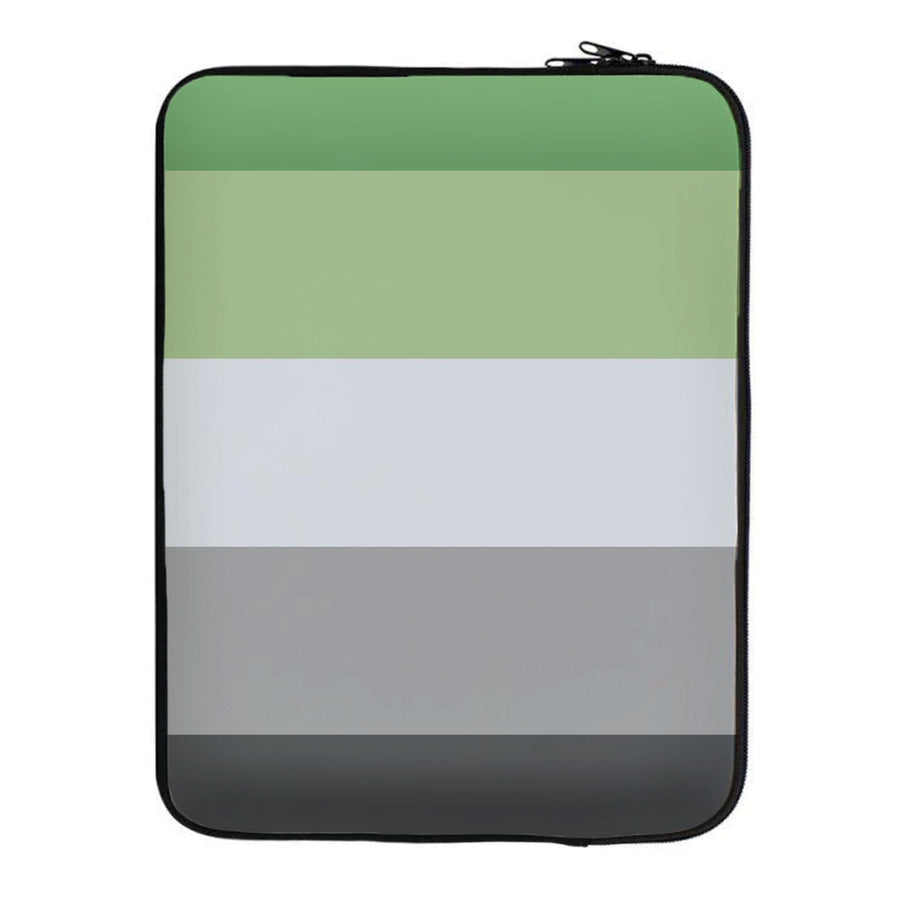 Aromantic Flag - Pride Laptop Sleeve