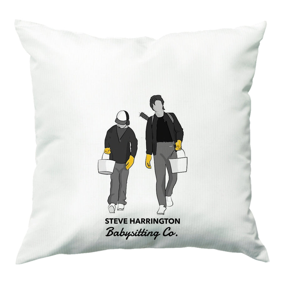 Steve Harrington Babysitting Co - Stranger Things Cushion