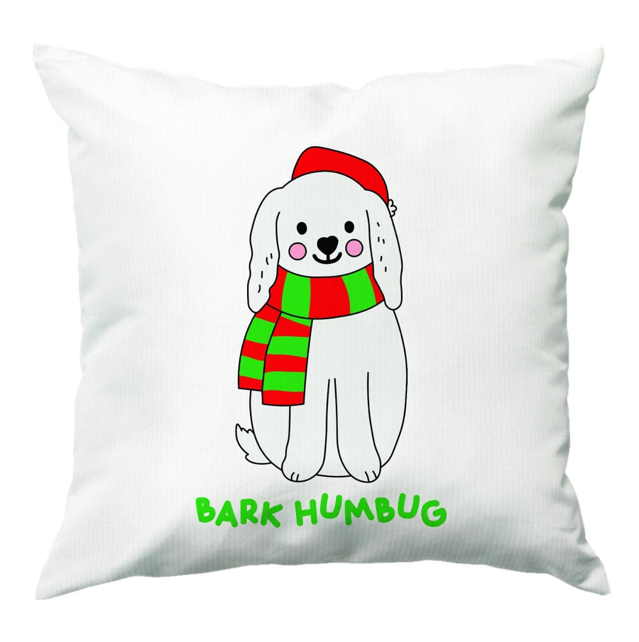 Bark Humbug - Christmas Puns Cushion