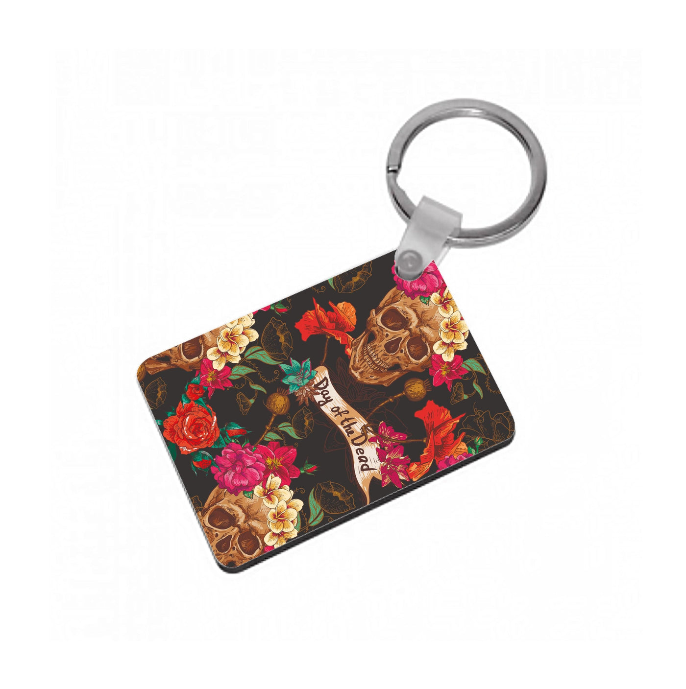 Day Of The Dead - Halloween Keyring