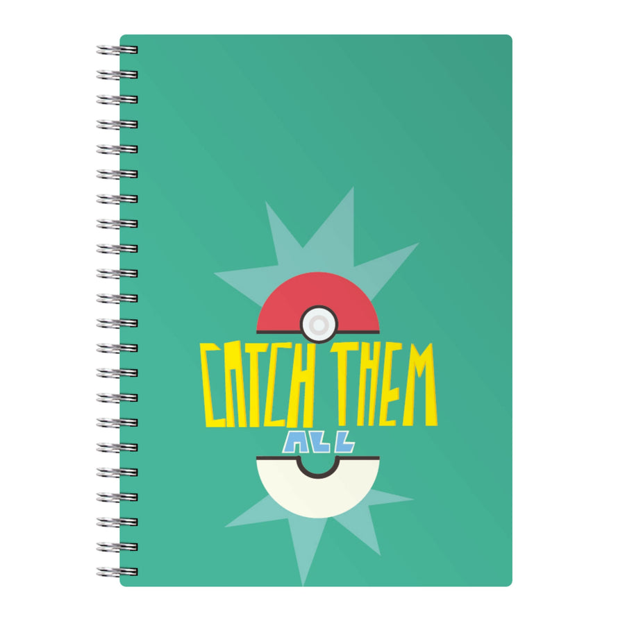 Catch them all - Pokemon Notebook