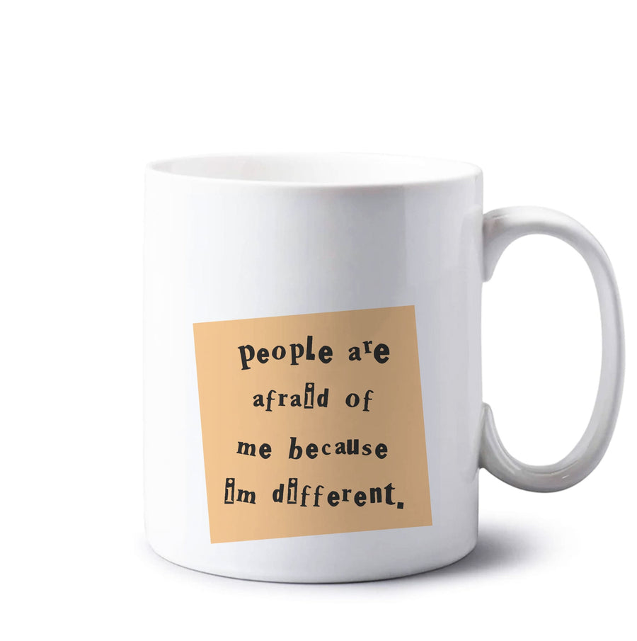 People Are Afraid Of Me - Edward Scissorhands Mug