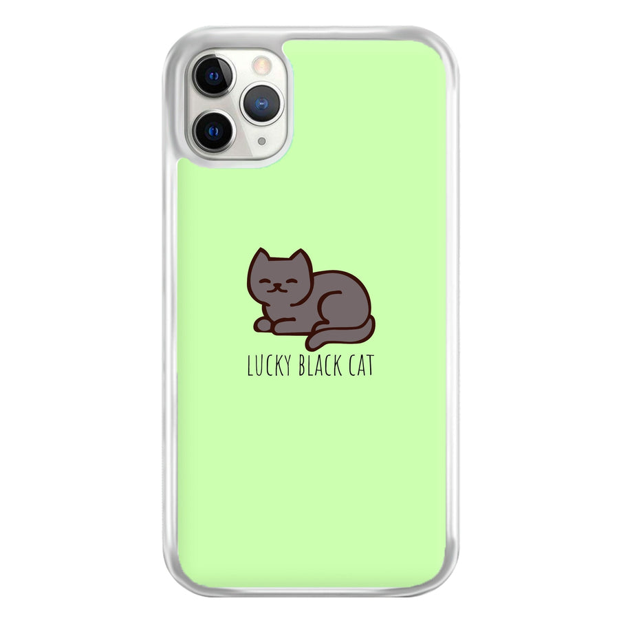 Lucky Black Cat - Cats Phone Case