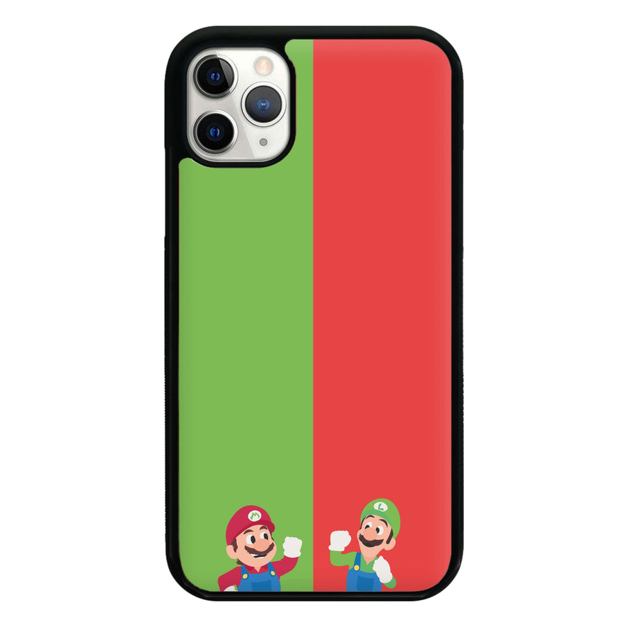 Mario And Luigi - The Super Mario Bros Phone Case