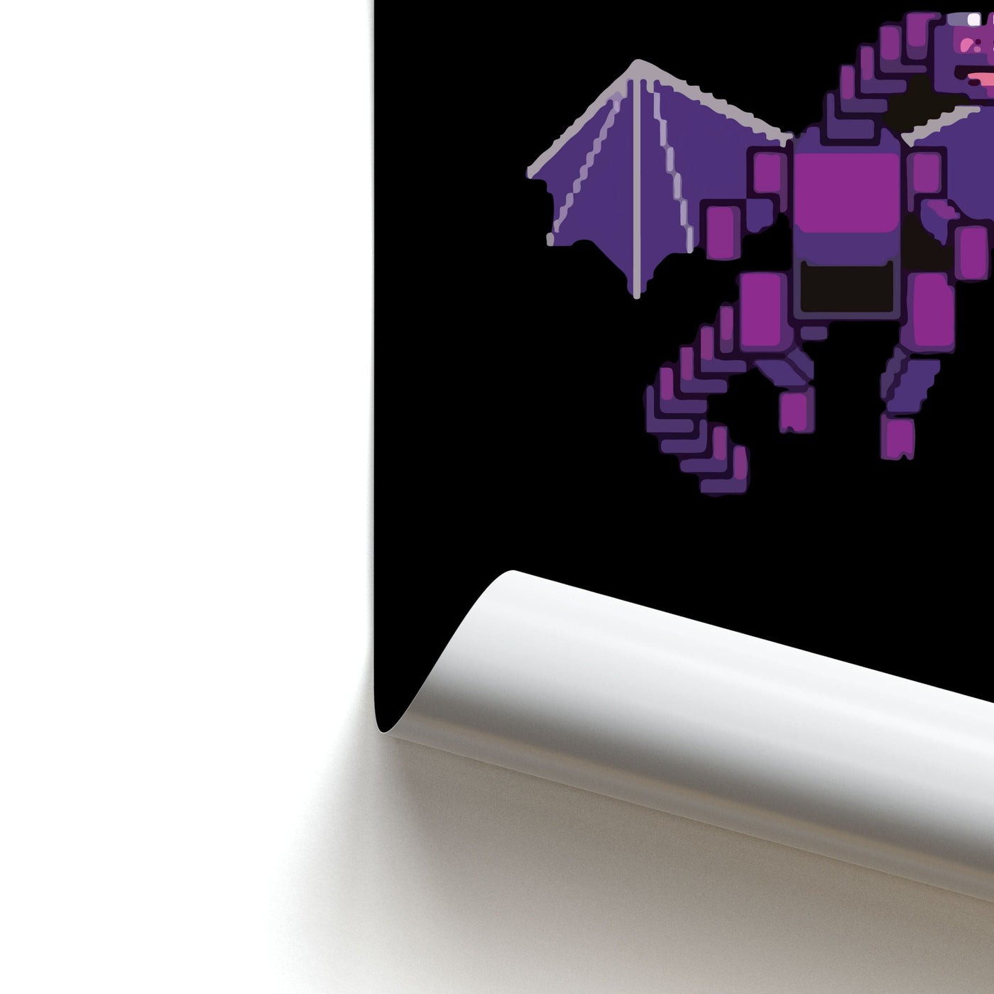 Ender Dragon - Minecraft Poster