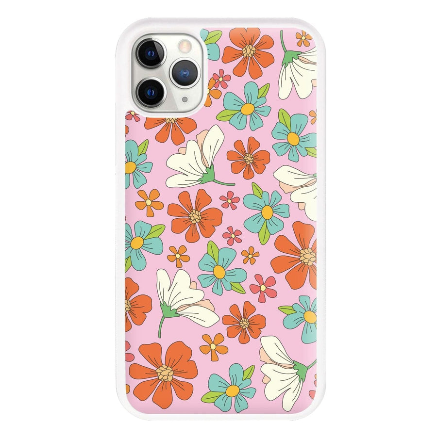 Pink Flower Pattern - Mothers Day Phone Case
