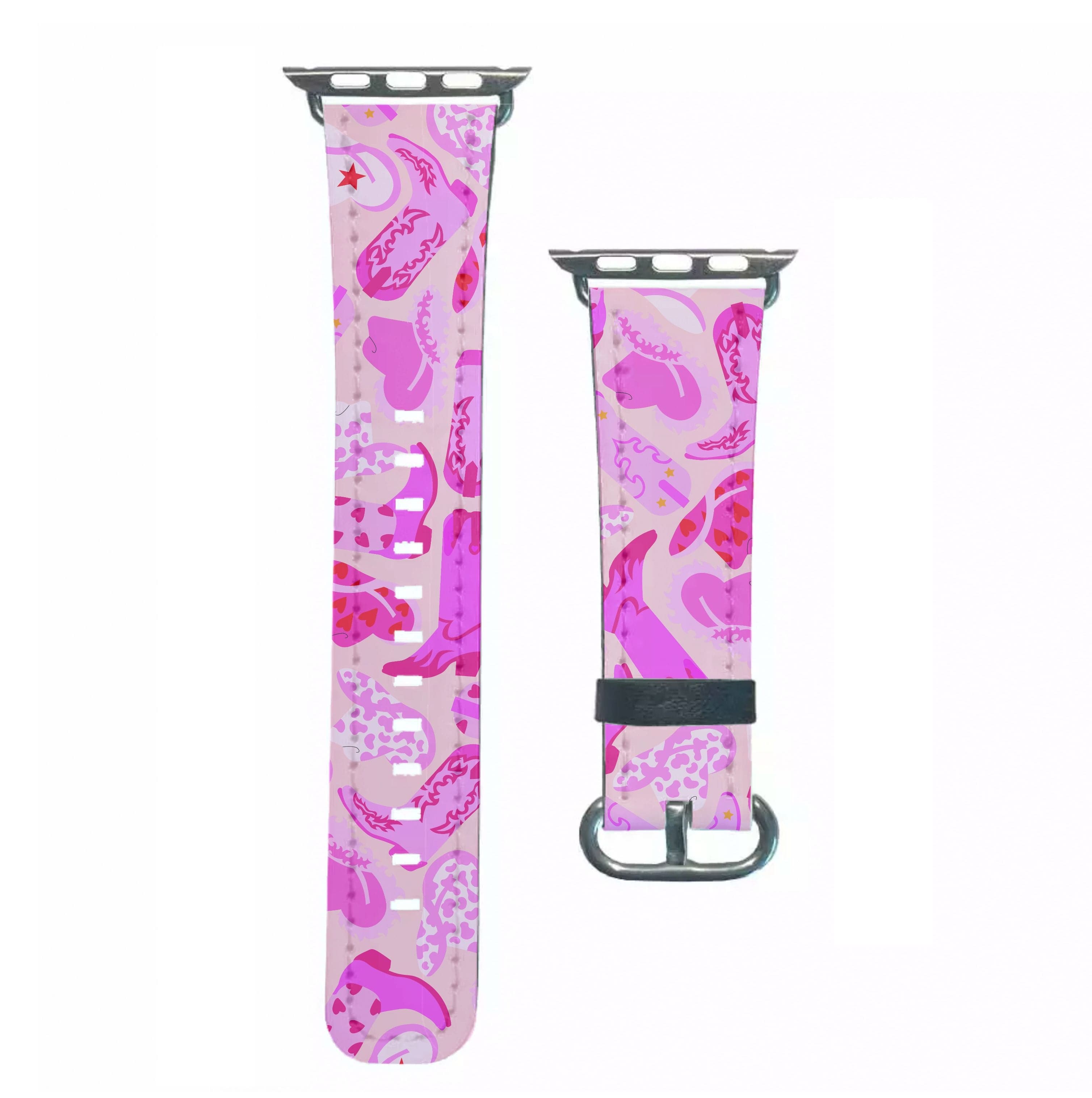 Cowboy Hats And Boots - Western Apple Watch Strap
