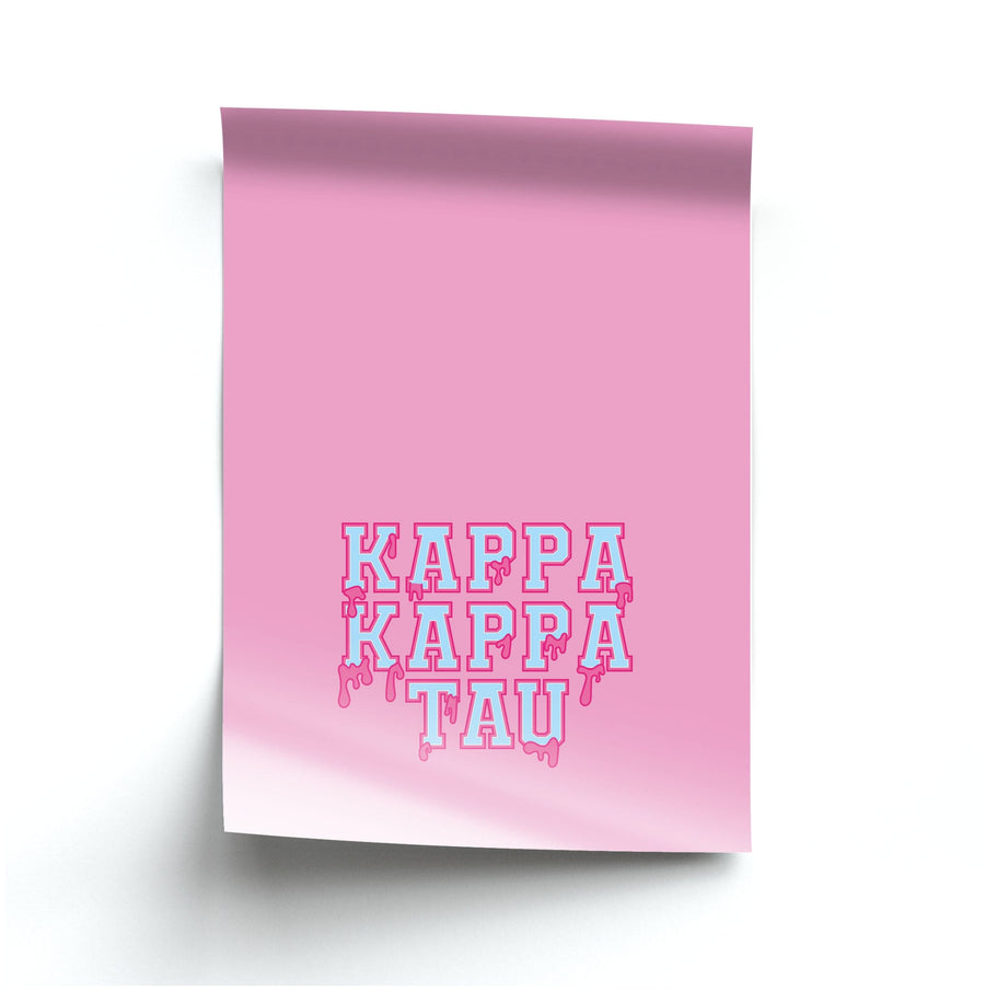 Kappa Kappa Tau - Scream Queens Poster