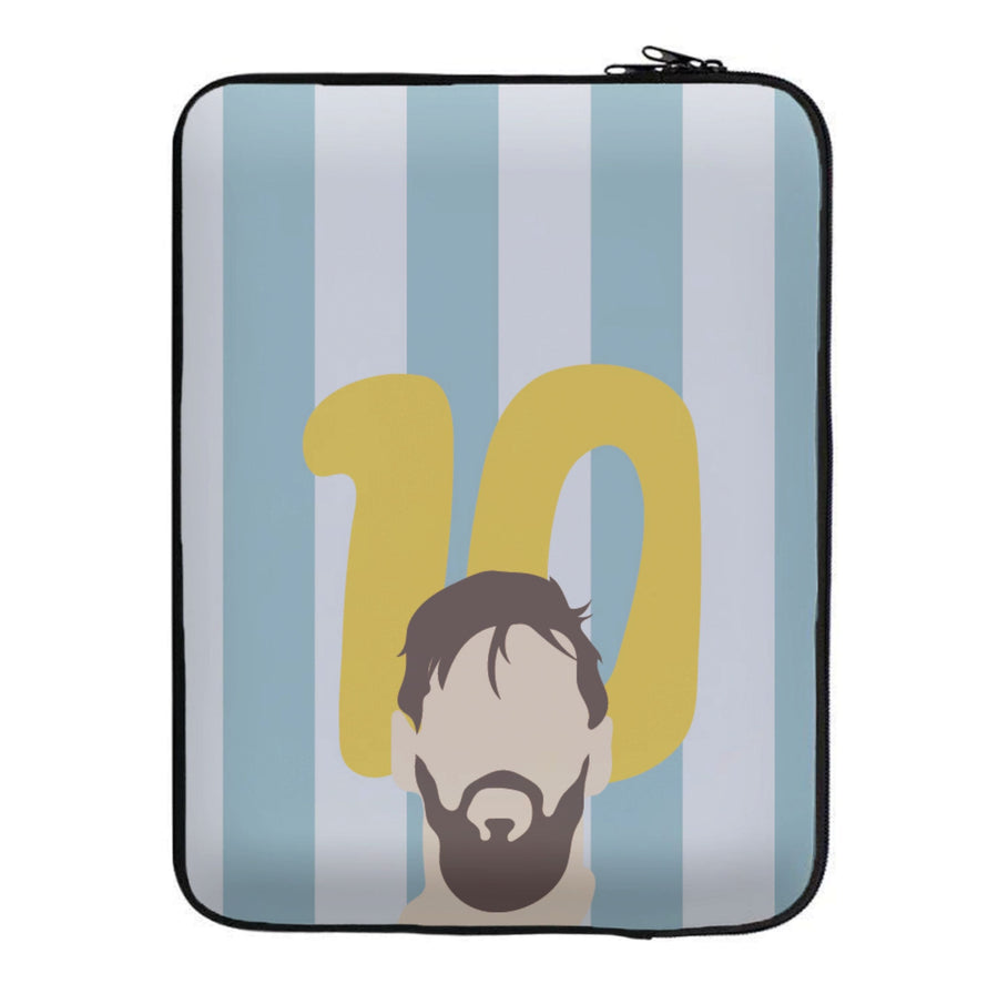 Number 10 - Messi Laptop Sleeve