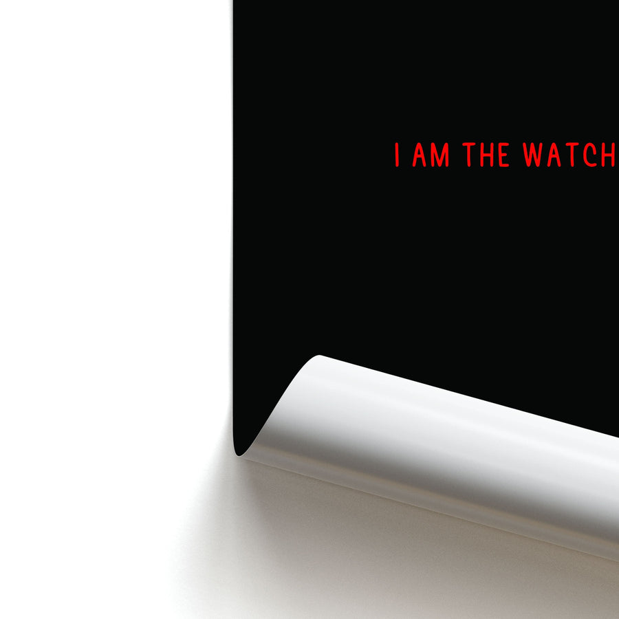 I Am The Watcher Poster