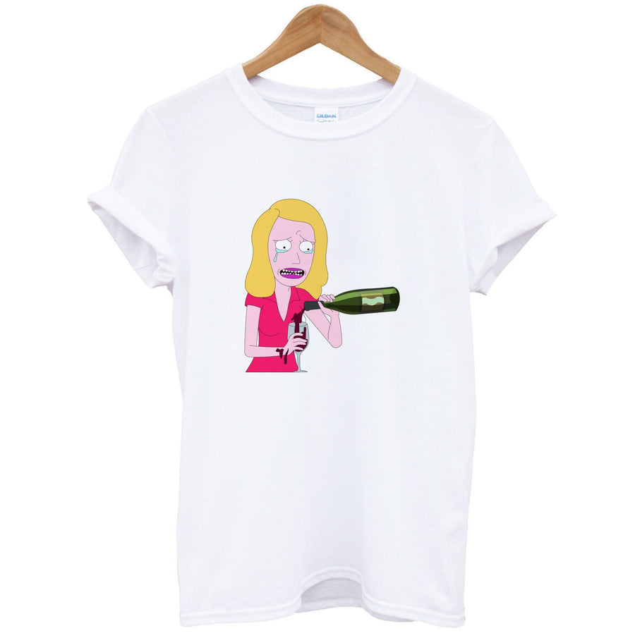 Beth Crying - Rick And Morty T-Shirt