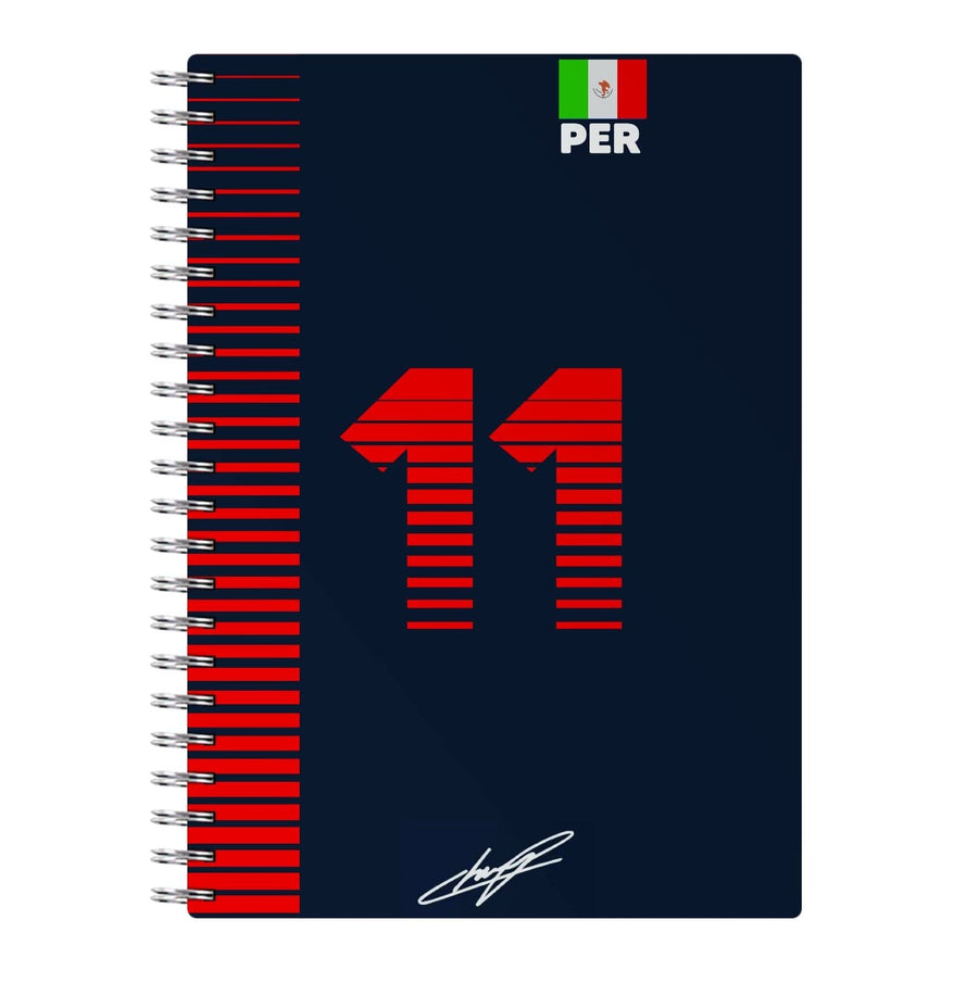 Sergio Perez - F1 Notebook