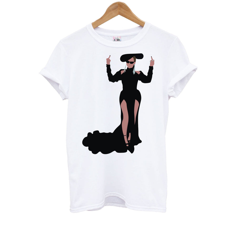 Middle Fingers - Beyonce Kids T-Shirt