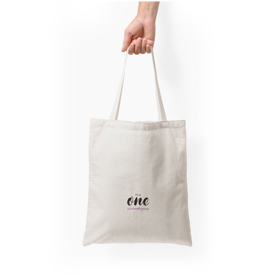 That One Is A Terrible Gossip - Queen Charlotte Tote Bag