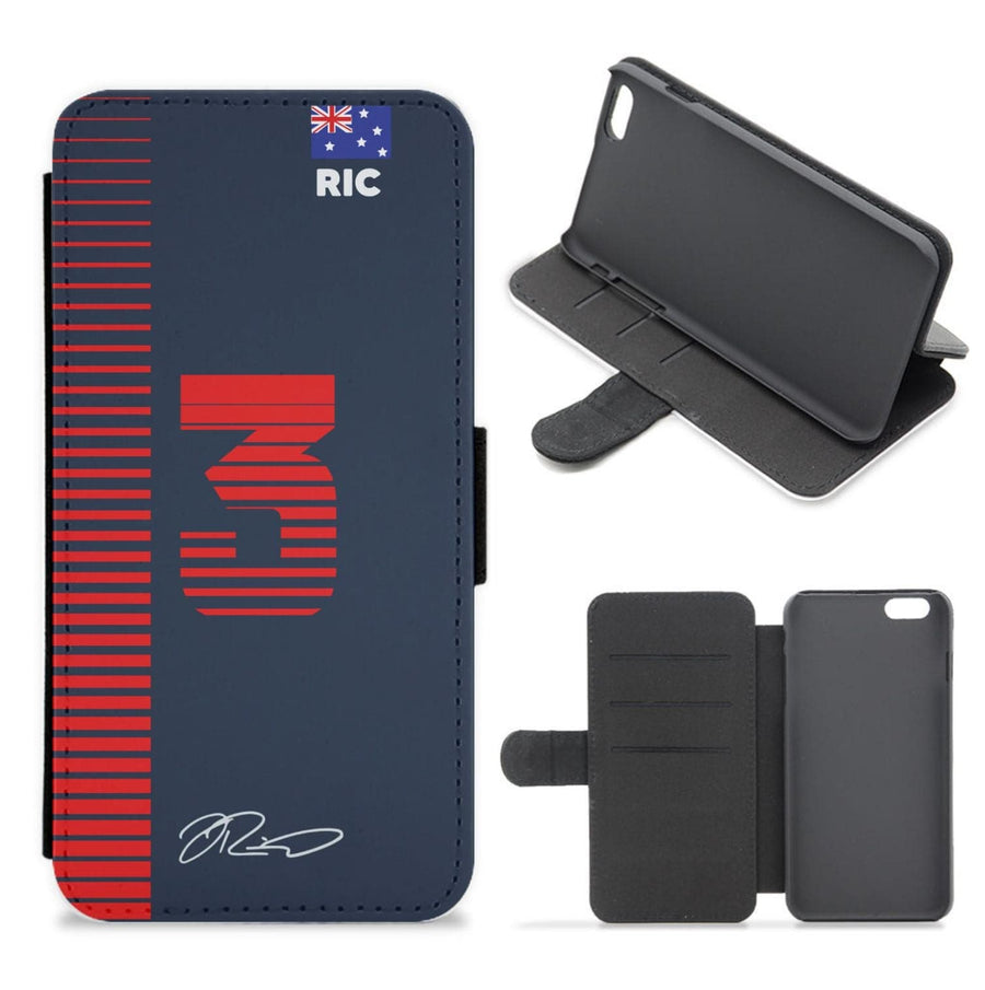 Daniel Ricciardo - F1 Flip / Wallet Phone Case
